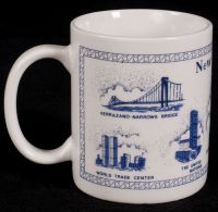 New York City NYC Landmarks City Merchandise Coffee Mug Cup